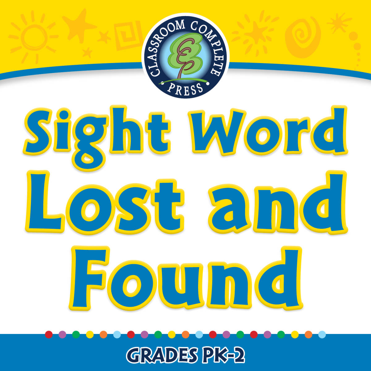 An educational teaching resource from Classroom Complete Press entitled High Frequency Sight Words: Sight Word Lost and Found - FLASH-MAC downloadable at Teach Simple.