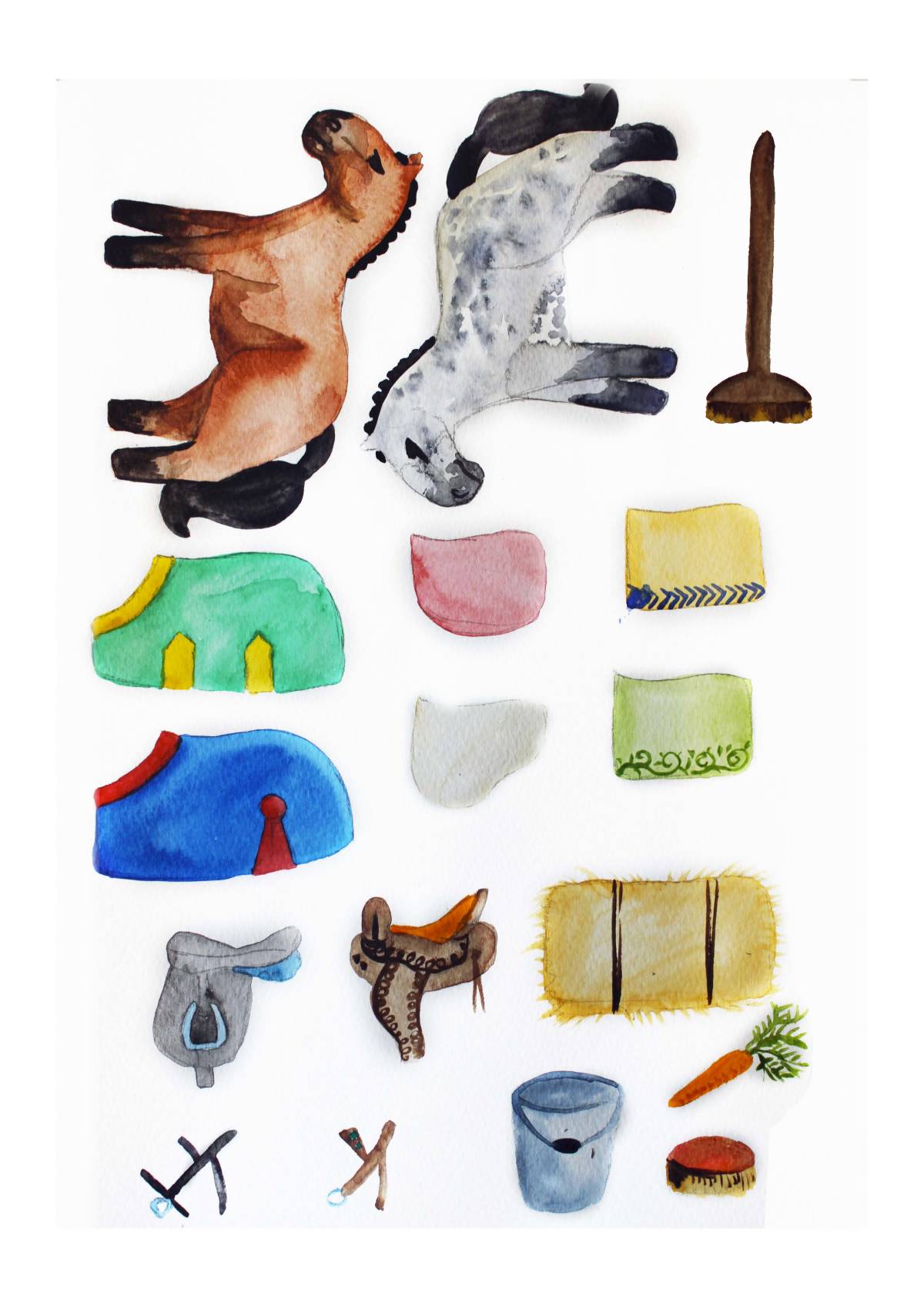 An educational teaching resource from Fiddleticks Education entitled Horse Dress Up! downloadable at Teach Simple.