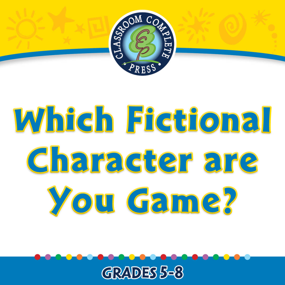 An educational teaching resource from Classroom Complete Press entitled How to Write a Book Report: Which Fictional Character are You Game? - FLASH-MAC downloadable at Teach Simple.