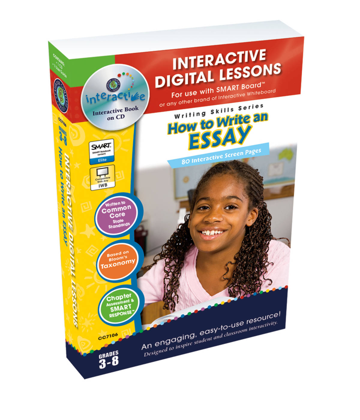 An educational teaching resource from Classroom Complete Press entitled How to Write an Essay - Digital Lesson Plan Gr. 5-8 | PC Software downloadable at Teach Simple.