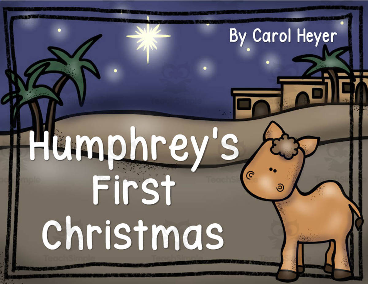 An educational teaching resource from Glitter and Grace entitled Humphrey's First Christmas | Interactive Reading Packet downloadable at Teach Simple.