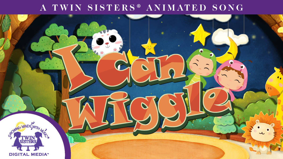 An educational teaching resource from Twin Sisters Digital Media entitled I Can Wiggle Animated Song downloadable at Teach Simple.