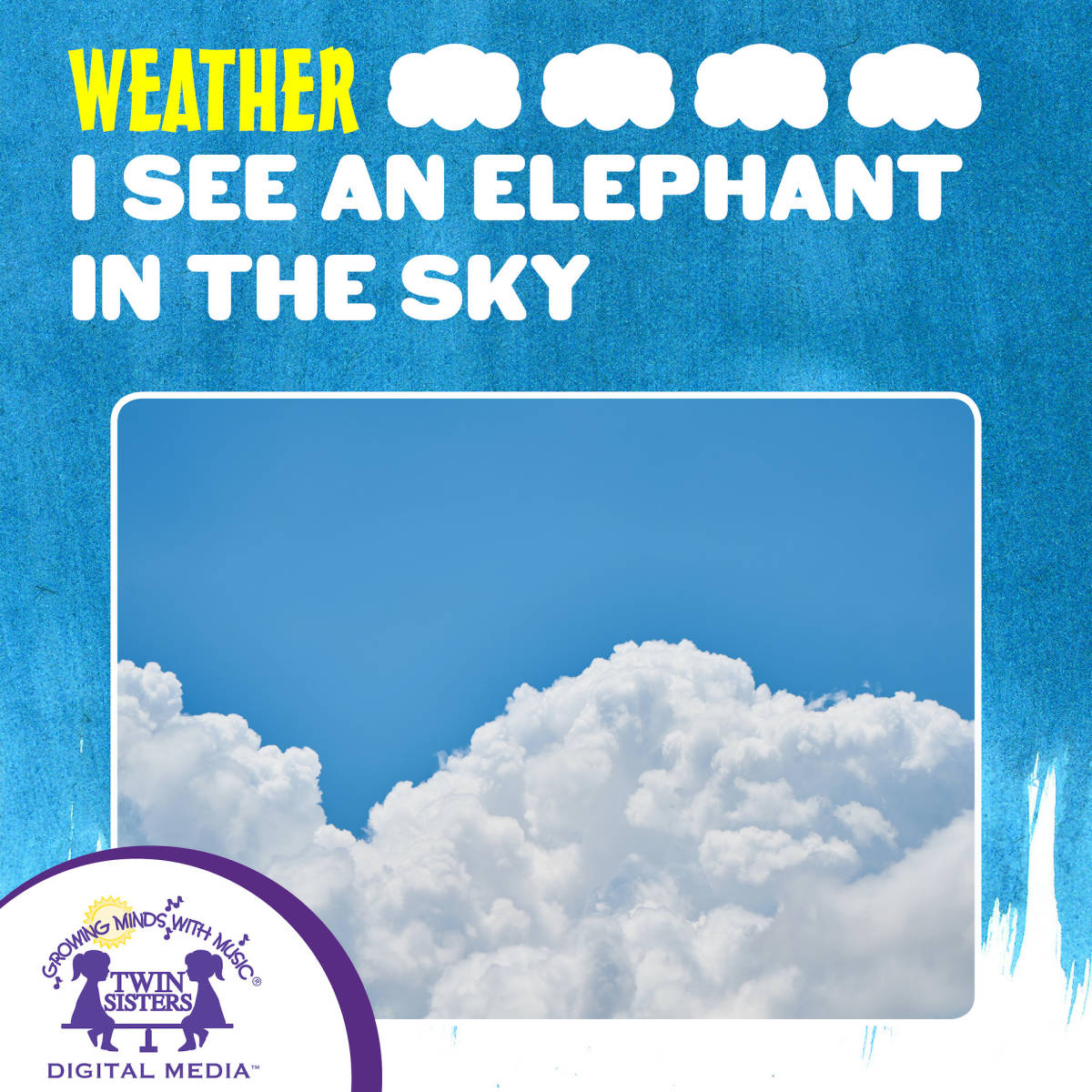 An educational teaching resource from Twin Sisters Digital Media entitled I See An Elephant In The Sky Audio Book downloadable at Teach Simple.