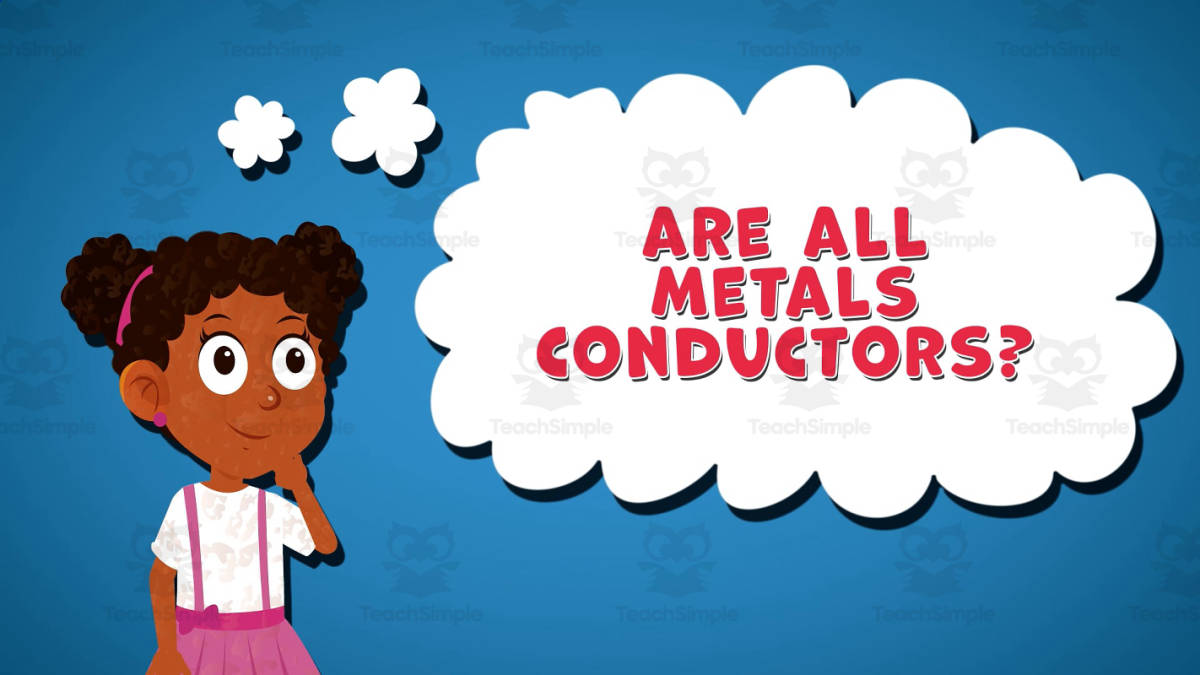 An educational teaching resource from Educational Voice entitled I WONDER - Are All Metals Conductors | Animated Video Lesson downloadable at Teach Simple.