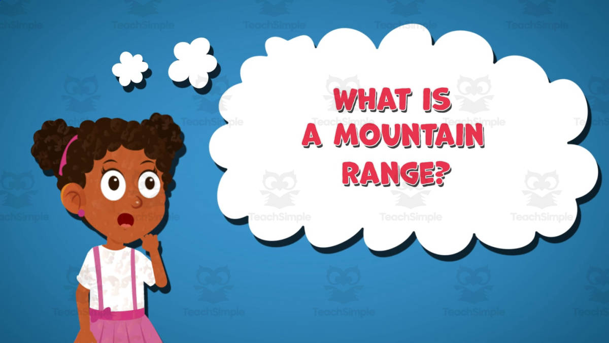 An educational teaching resource from Educational Voice entitled I WONDER - What Is A Mountain Range | Animated Video Lesson downloadable at Teach Simple.