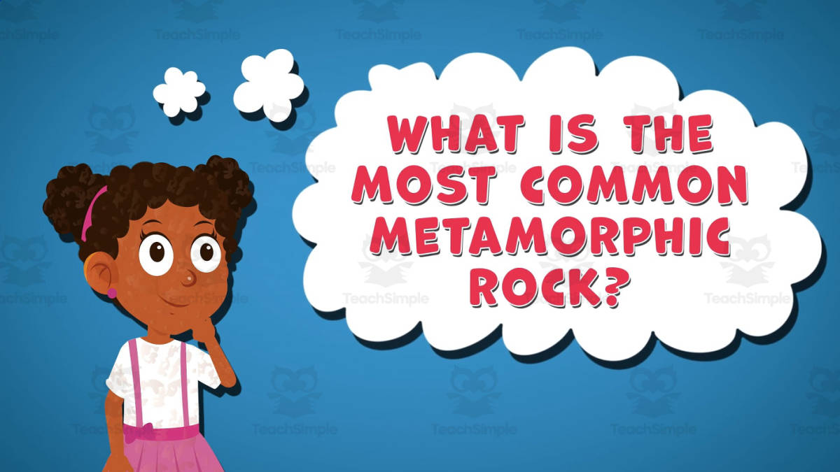 An educational teaching resource from Educational Voice entitled I WONDER - What Is The Most Common Metamorphic Rock | Animated Video downloadable at Teach Simple.