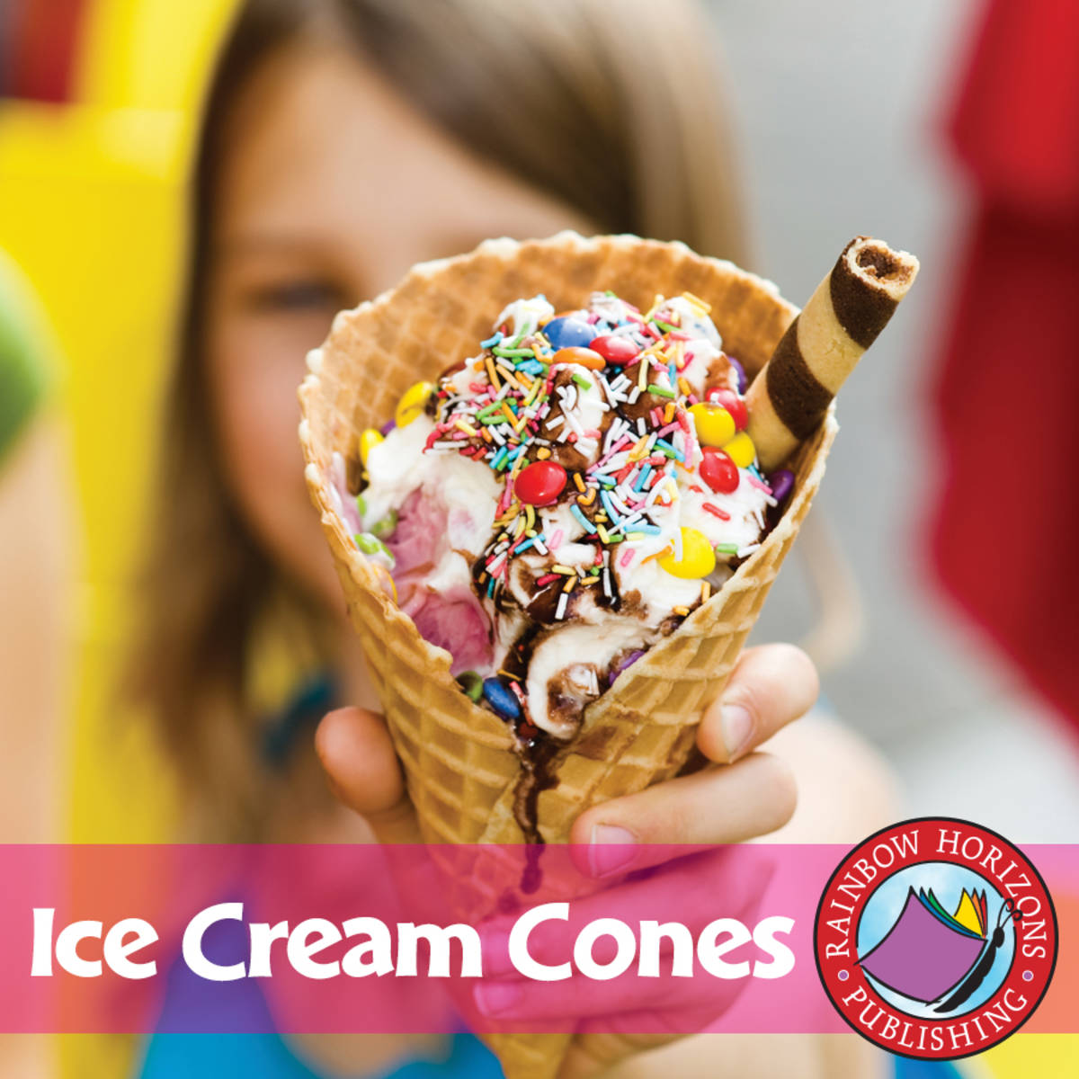 An educational teaching resource from Classroom Complete Press entitled Ice Cream Cones Gr. K-2 downloadable at Teach Simple.