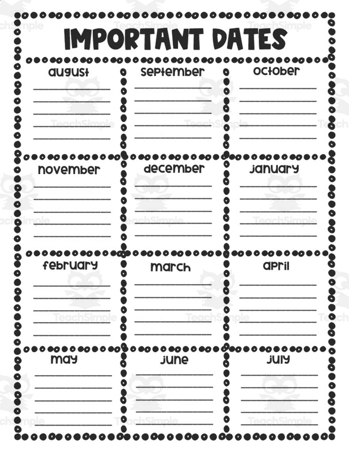 An educational teaching resource from JoyfulToddler entitled IEP Meeting Printable Notes downloadable at Teach Simple.