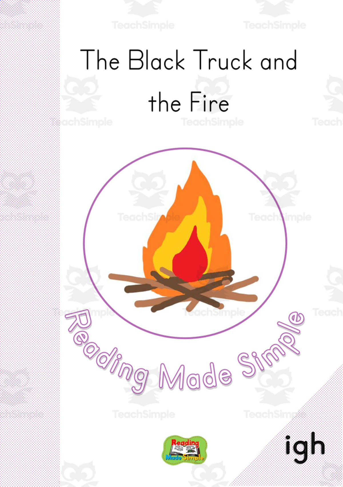 An educational teaching resource from Lilibette's Resources entitled igh Decodable Reading Book Level 1: 36 downloadable at Teach Simple.