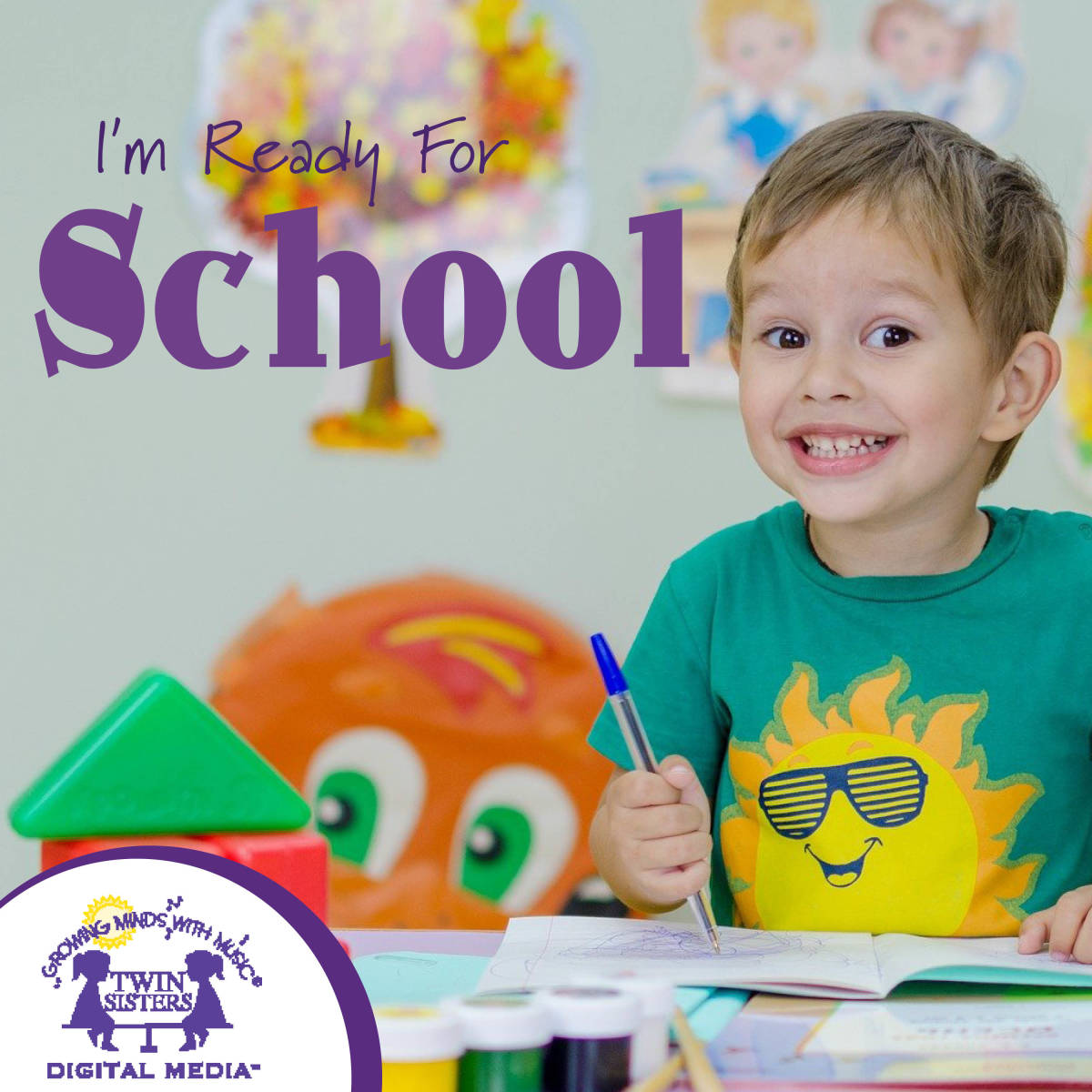 An educational teaching resource from Twin Sisters Digital Media entitled I'm Ready for School! Audio Book downloadable at Teach Simple.