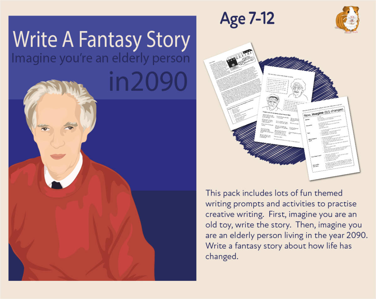 An educational teaching resource from Guinea Pig Education entitled Imagine You Are An Old Toy And Write Your Story (7-11 years) downloadable at Teach Simple.
