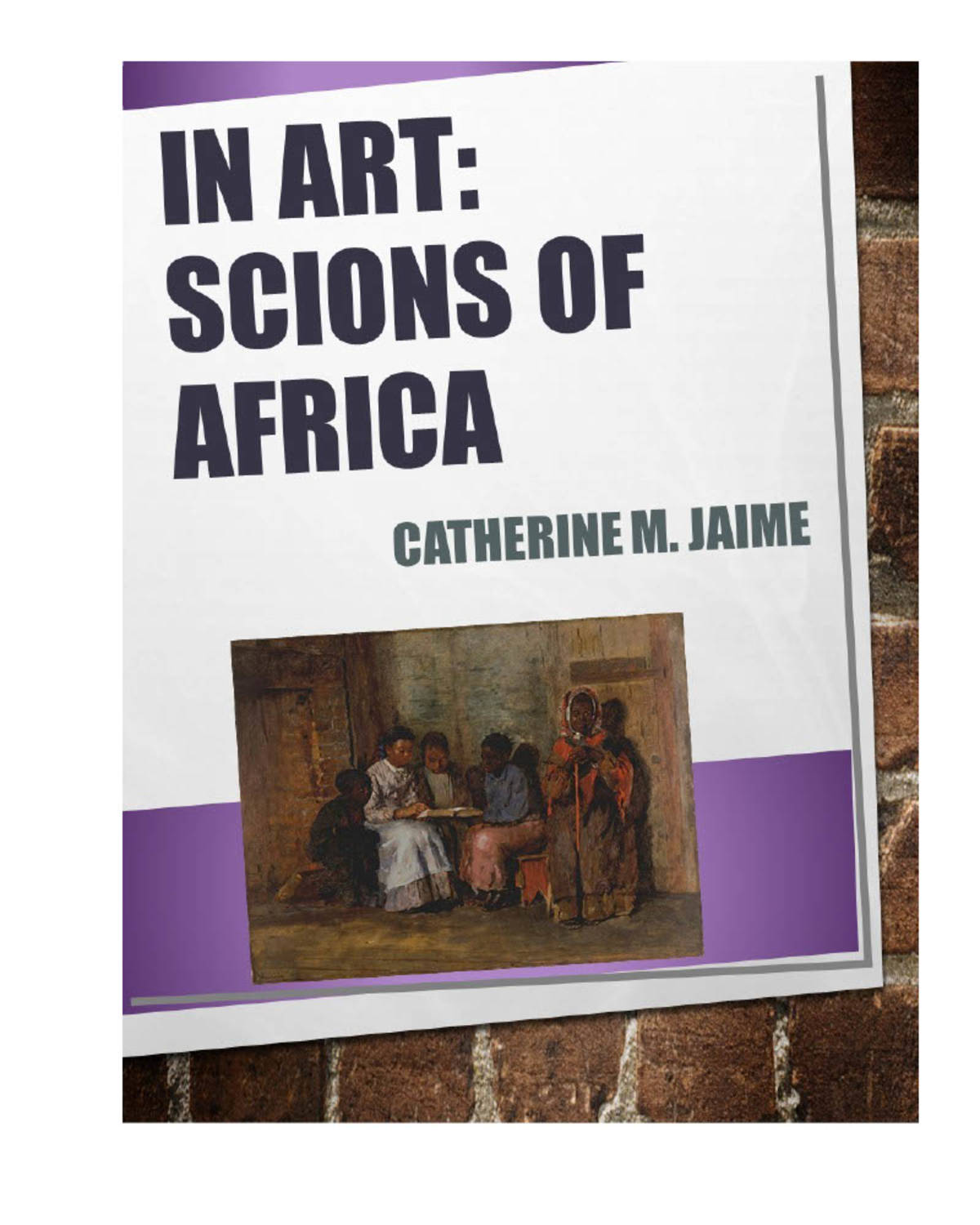 An educational teaching resource from Creative Learning Connection entitled In Art: Scions of Africa eBook downloadable at Teach Simple.