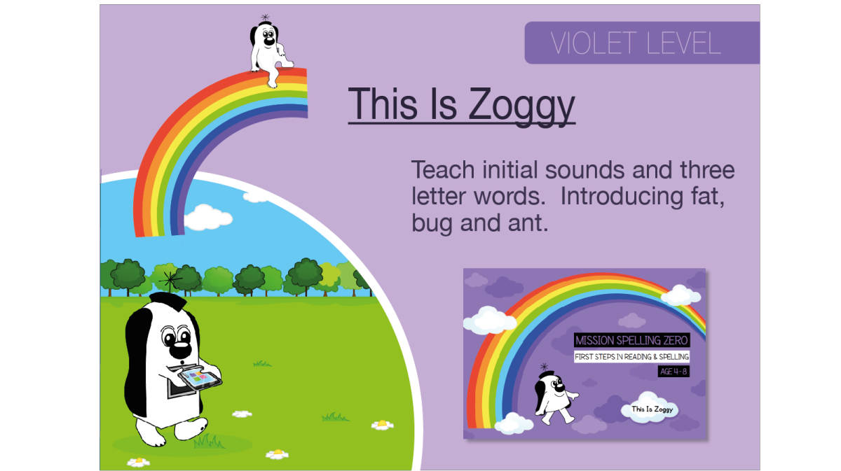 An educational teaching resource from Guinea Pig Education entitled Initial Sounds And Three Letter Words: This Is Zoggy downloadable at Teach Simple.