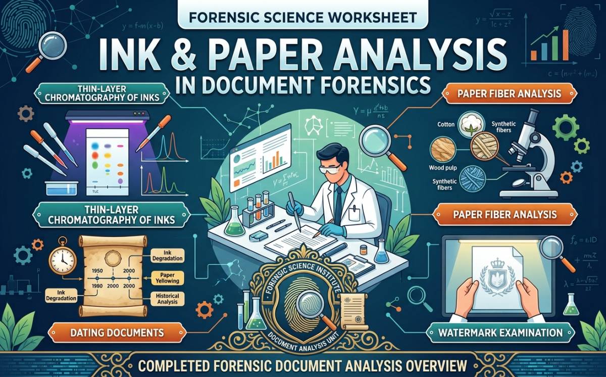 Ink & Paper Analysis in Document Forensics preview