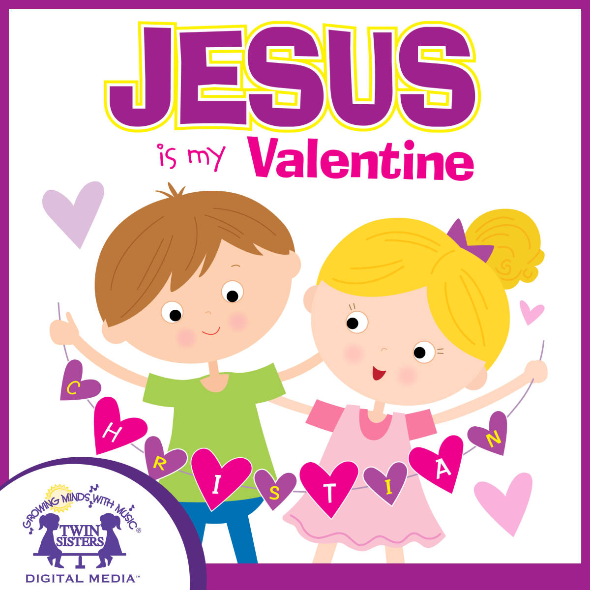 An educational teaching resource from Twin Sisters Digital Media entitled Jesus Is My Valentine Album of Songs downloadable at Teach Simple.