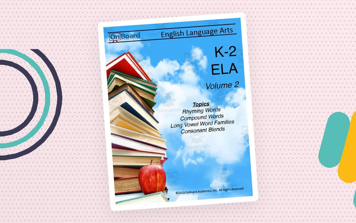 An educational teaching resource from Classroom Complete Press entitled K-2 ELA Volume 2 downloadable at Teach Simple.
