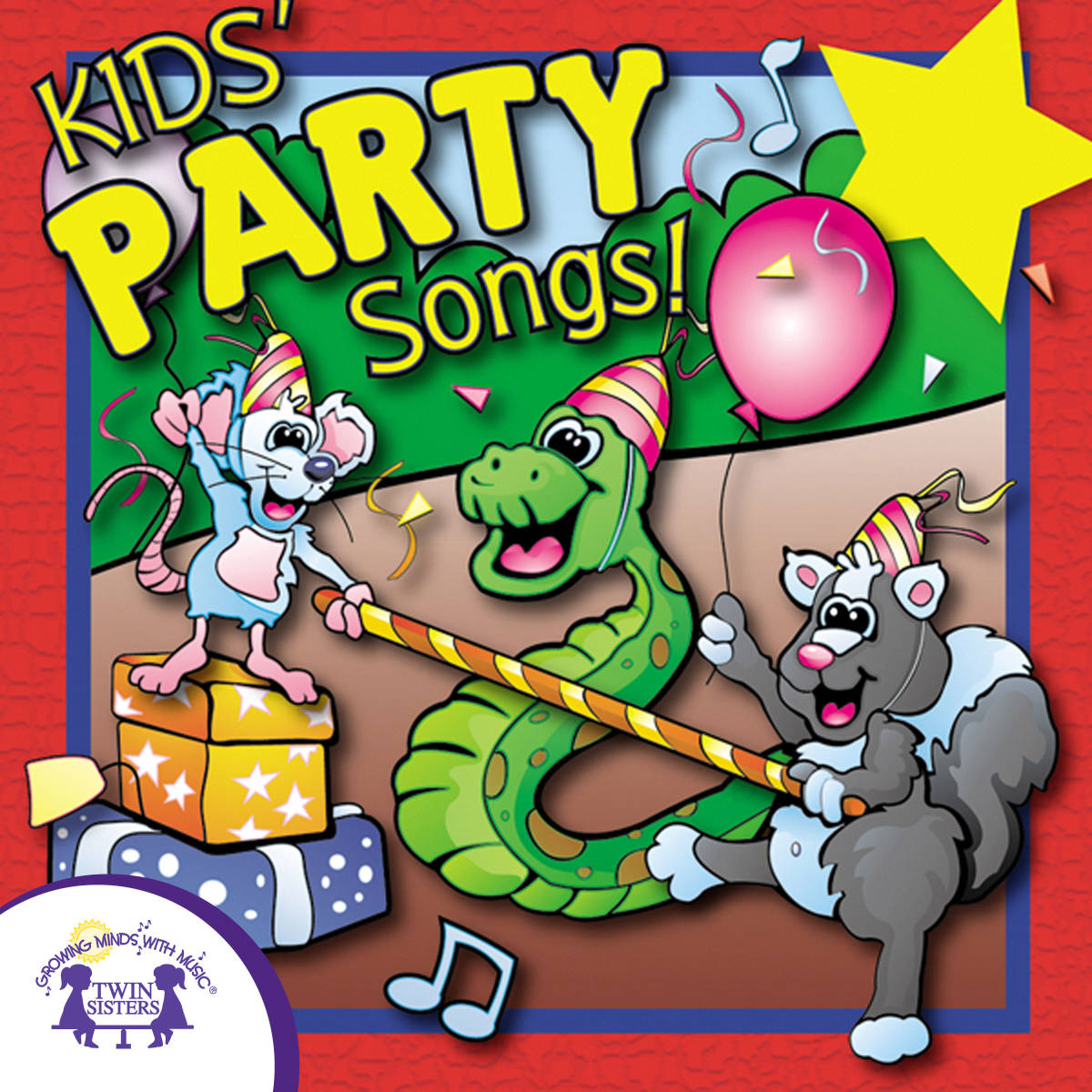 An educational teaching resource from Twin Sisters Digital Media entitled Kids' Party Songs downloadable at Teach Simple.