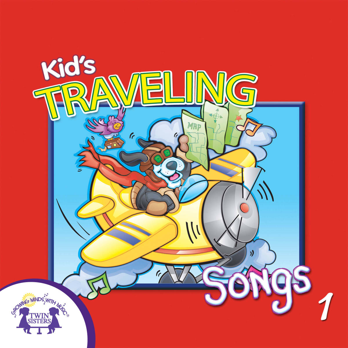 An educational teaching resource from Twin Sisters Digital Media entitled Kids' Traveling Songs 1 downloadable at Teach Simple.