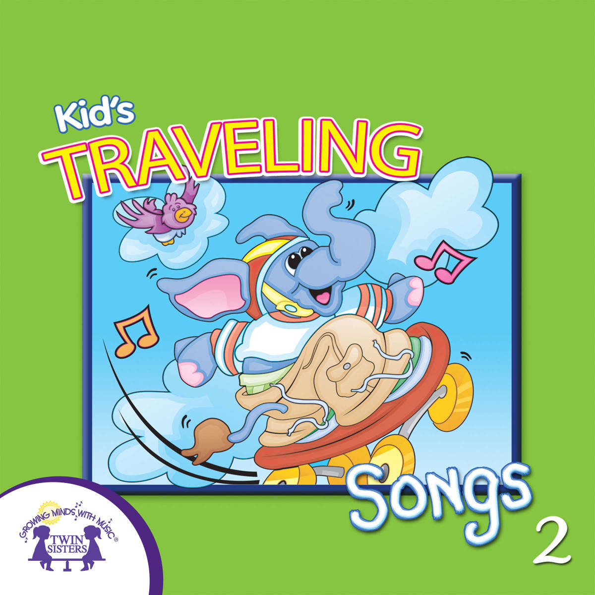 An educational teaching resource from Twin Sisters Digital Media entitled Kids' Traveling Songs 2 downloadable at Teach Simple.