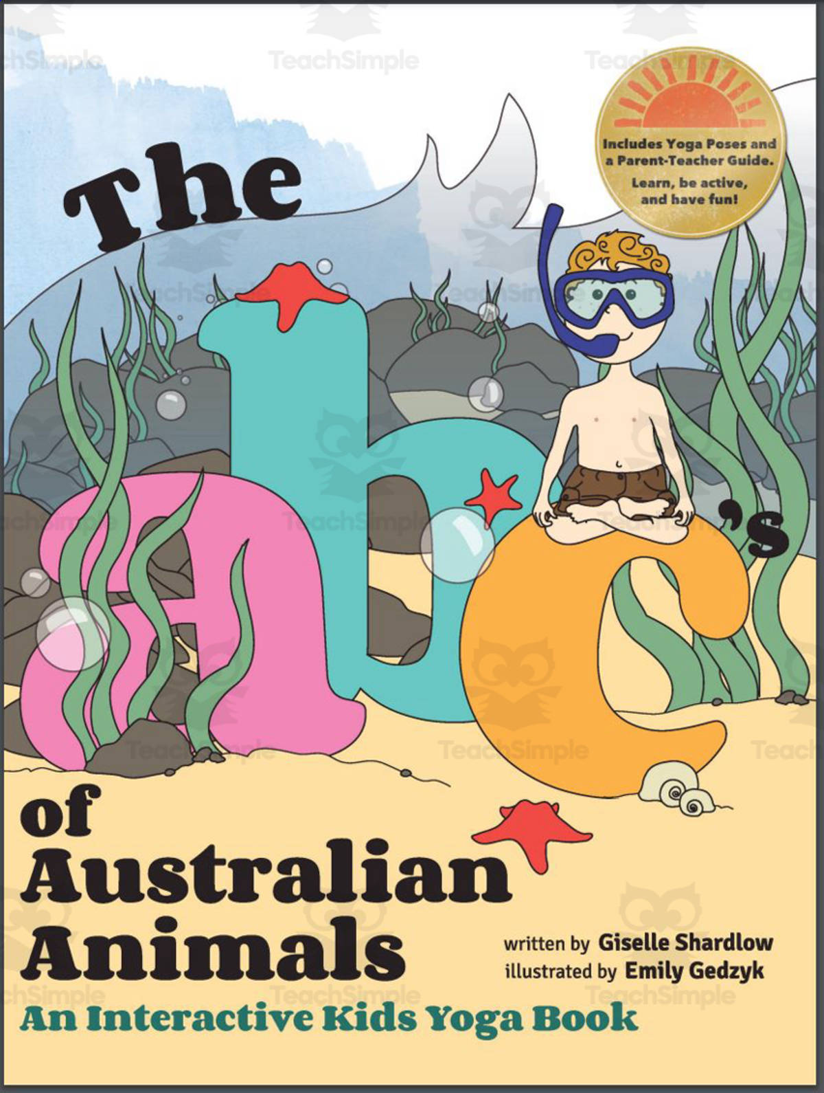 An educational teaching resource from Kids Yoga Stories entitled Kids Yoga Stories: The ABC's of Australian Animals eBook downloadable at Teach Simple.