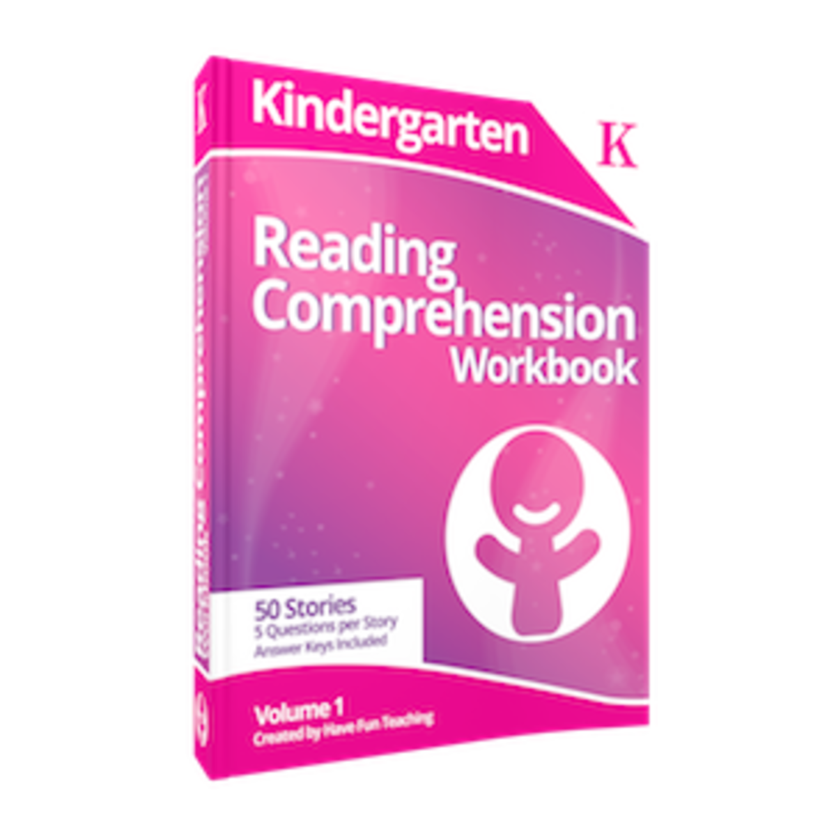 An educational teaching resource from Have Fun Teaching entitled Kindergarten Reading Comprehension Workbook Volume 1 Download downloadable at Teach Simple.
