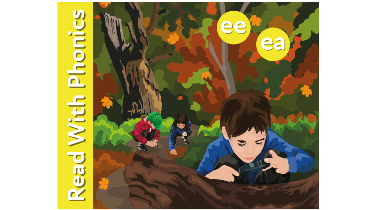 An educational teaching resource from Guinea Pig Education entitled Learn sounds ee and ea (see and sea) downloadable at Teach Simple.