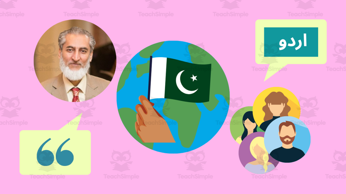 An educational teaching resource from Learn Sphere entitled Learn The Urdu Alphabet downloadable at Teach Simple.