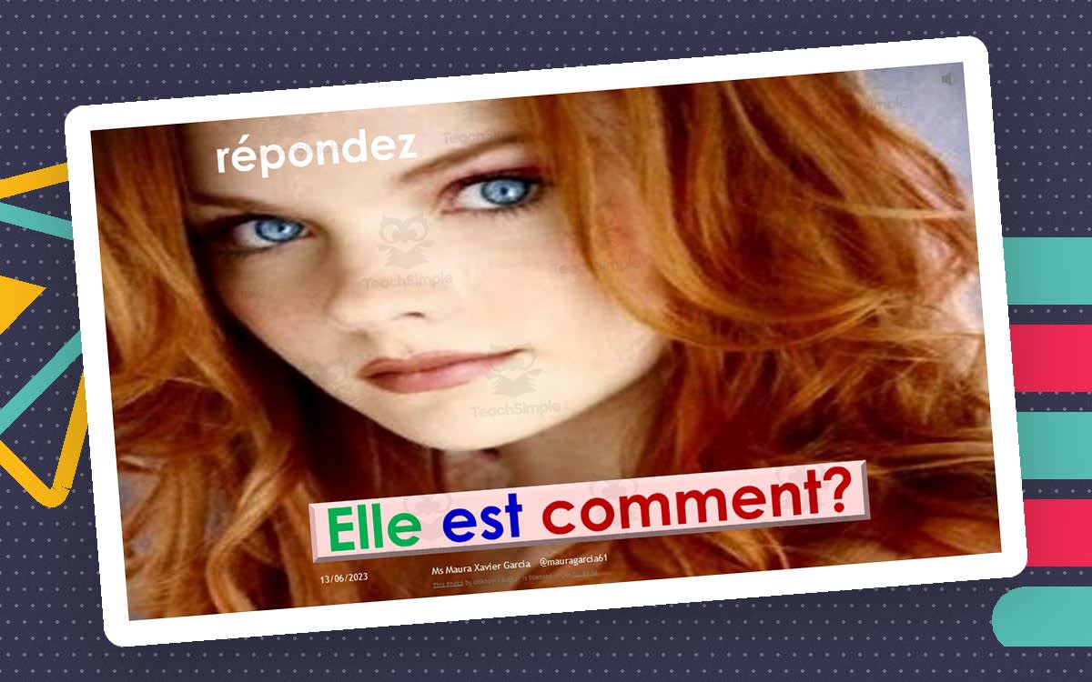 An educational teaching resource from Learning Resources Producer entitled Les Cheveux downloadable at Teach Simple.