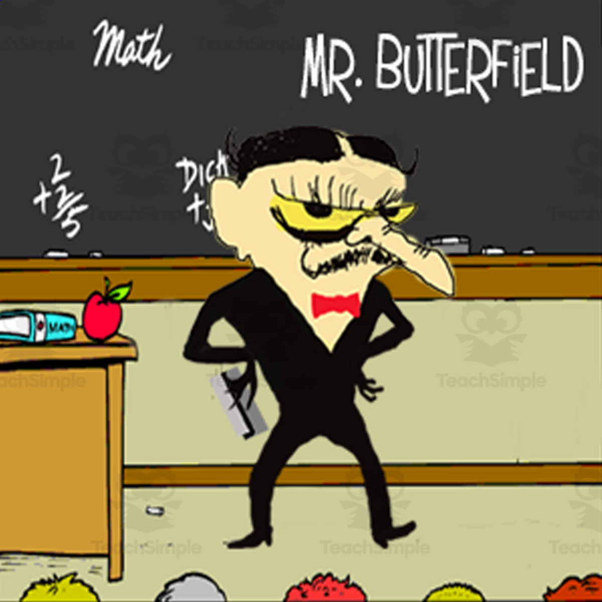 An educational teaching resource from Scary Good Writing With Mr. Butt and Bonefish entitled Lesson 1: Meet the Teacher: An Introduction to the course - A Zombie Wrote my Narrative Essay with Mr. Butt and Bonefish downloadable at Teach Simple.