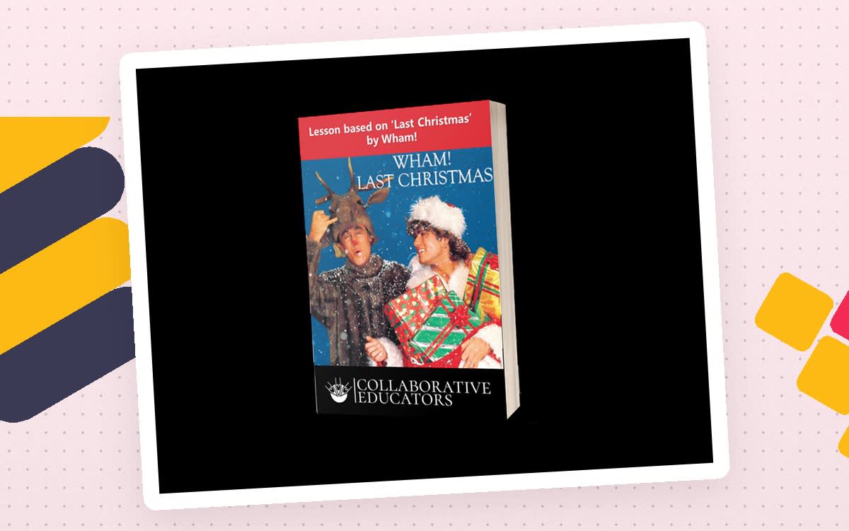 An educational teaching resource from Bright Classroom Ideas Marketplace entitled Lesson based on 'Last Christmas' by Wham! downloadable at Teach Simple.