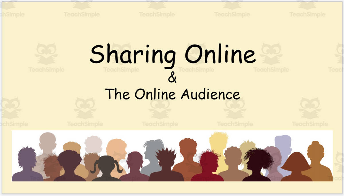 An educational teaching resource from Jennifer Moyer Taylor entitled Lesson for Online Sharing - An SEL Google Slide downloadable at Teach Simple.