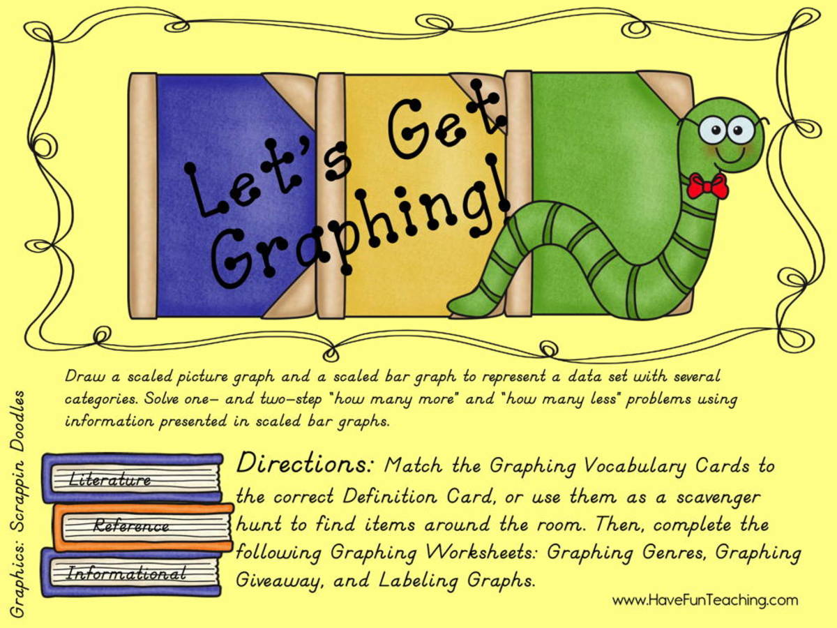 An educational teaching resource from Have Fun Teaching entitled Let's Get Graphing Activity downloadable at Teach Simple.