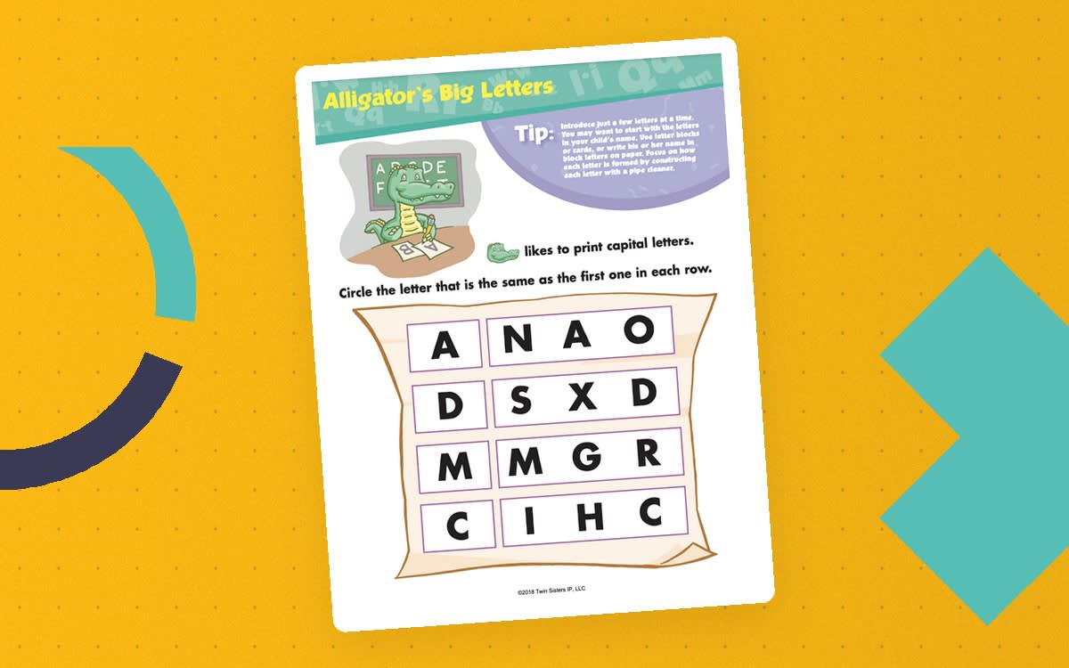 An educational teaching resource from Twin Sisters Digital Media entitled Letter Sounds Activity Book downloadable at Teach Simple.