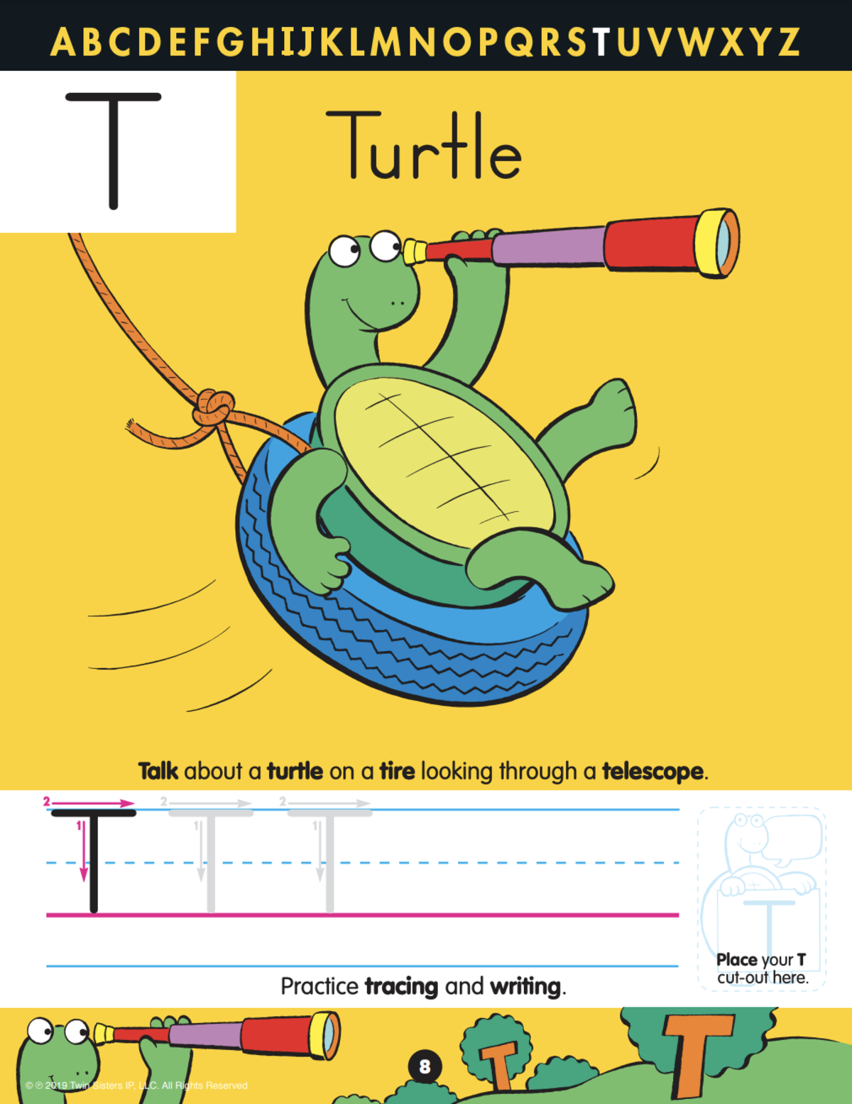 An educational teaching resource from Twin Sisters Digital Media entitled Letters N-Z Activity Book downloadable at Teach Simple.