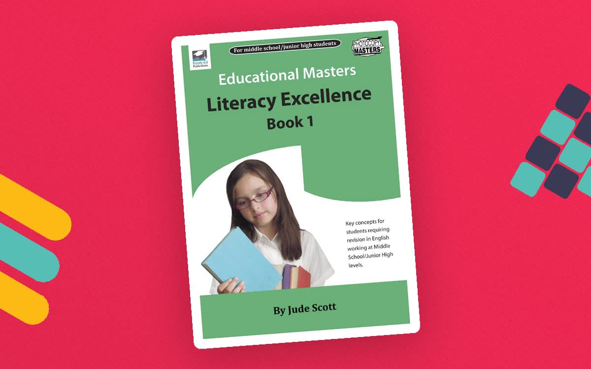 An educational teaching resource from Ready-Ed Publications entitled Literacy Excellence Book 1 downloadable at Teach Simple.