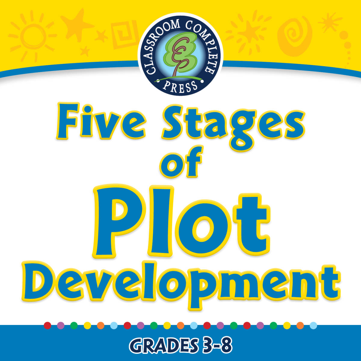 An educational teaching resource from Classroom Complete Press entitled Literary Devices: Five Stages of Plot Development - FLASH-MAC downloadable at Teach Simple.