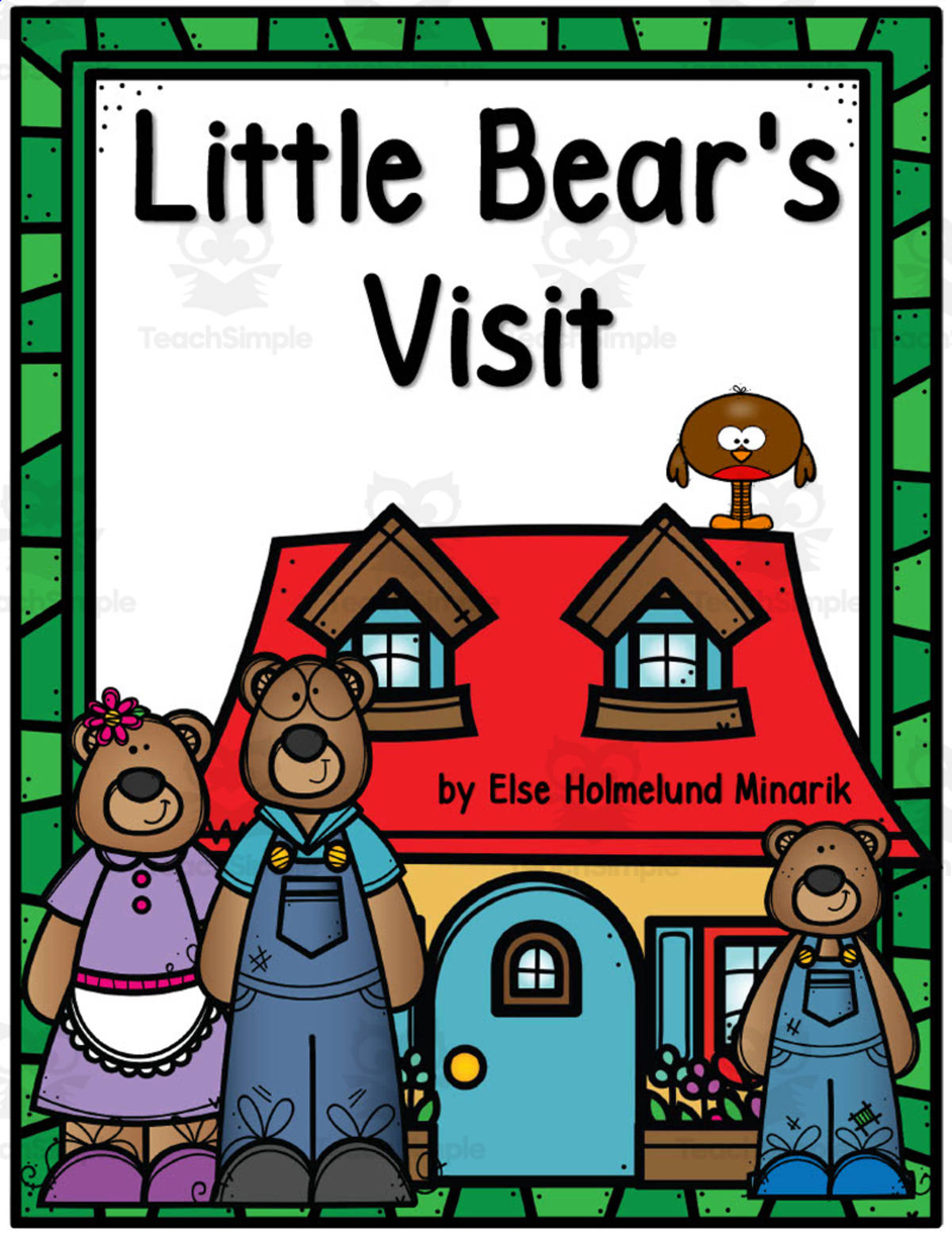 An educational teaching resource from Glitter and Grace entitled Little Bear's Visit Book Companion downloadable at Teach Simple.