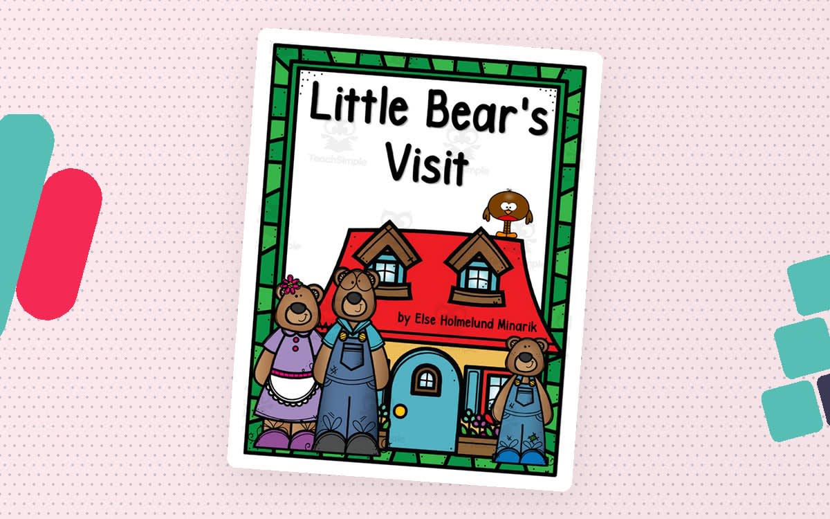 An educational teaching resource from Glitter and Grace entitled Little Bear's Visit Book Companion downloadable at Teach Simple.
