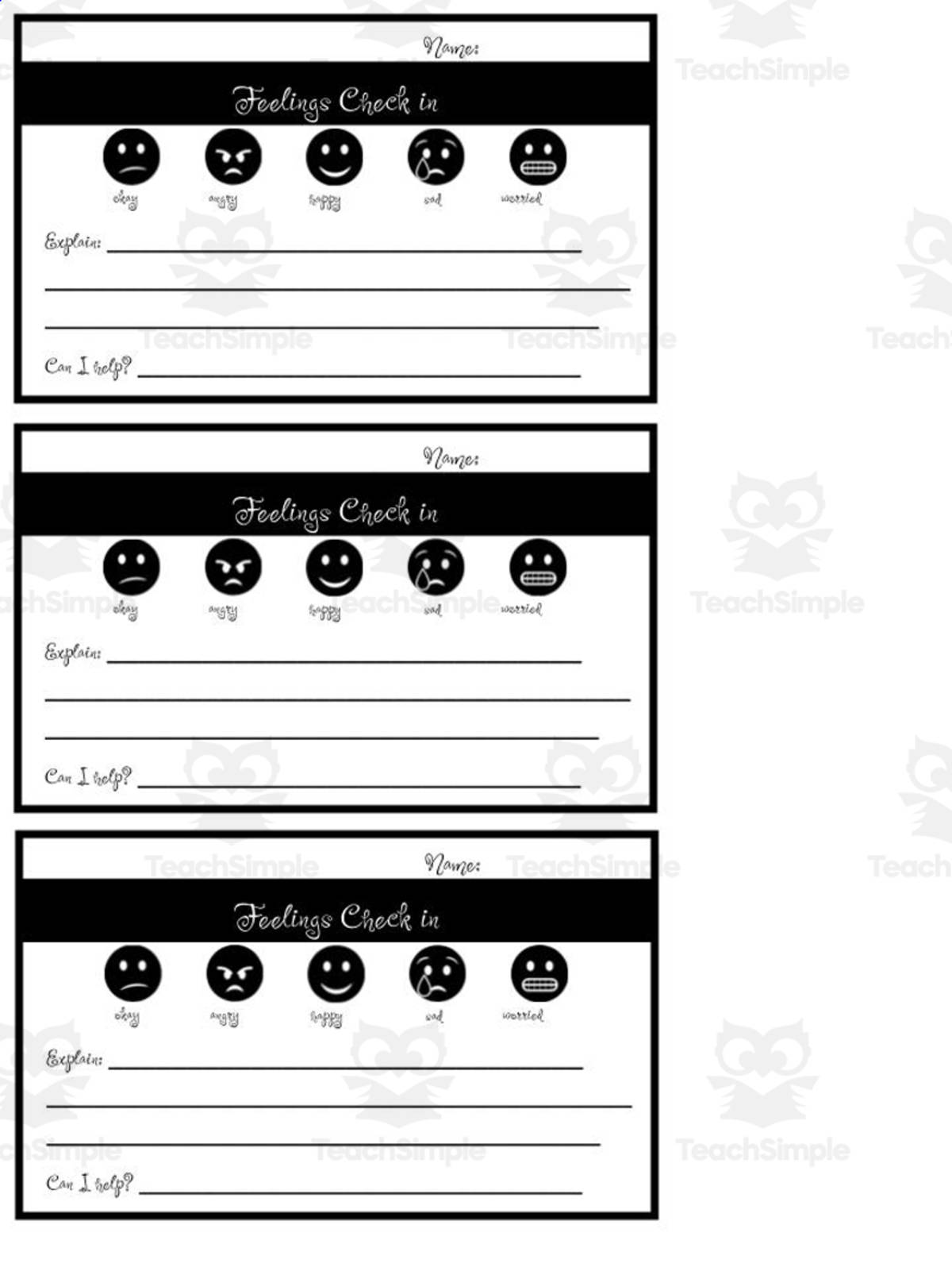 An educational teaching resource from Brook Creaser entitled Mailbox Cards downloadable at Teach Simple.