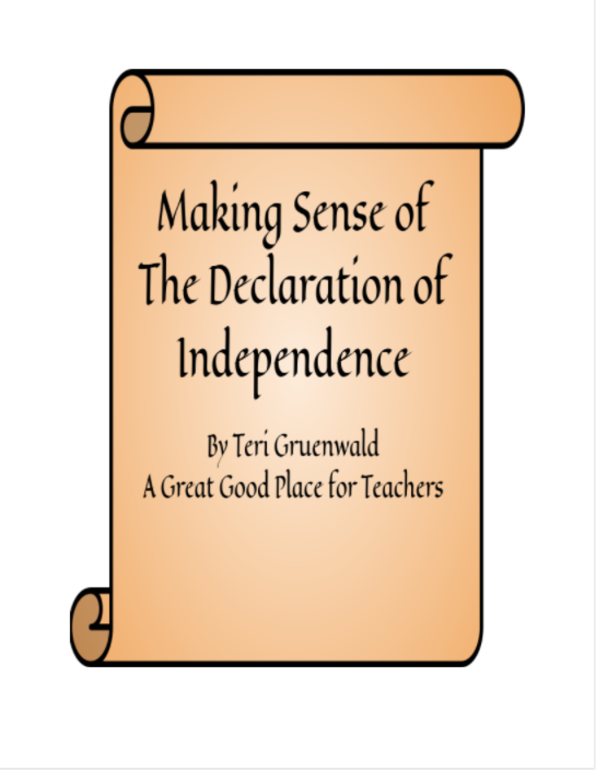An educational teaching resource from Intentional Teaching and Learning entitled Making Sense of The Declaration of Independence downloadable at Teach Simple.