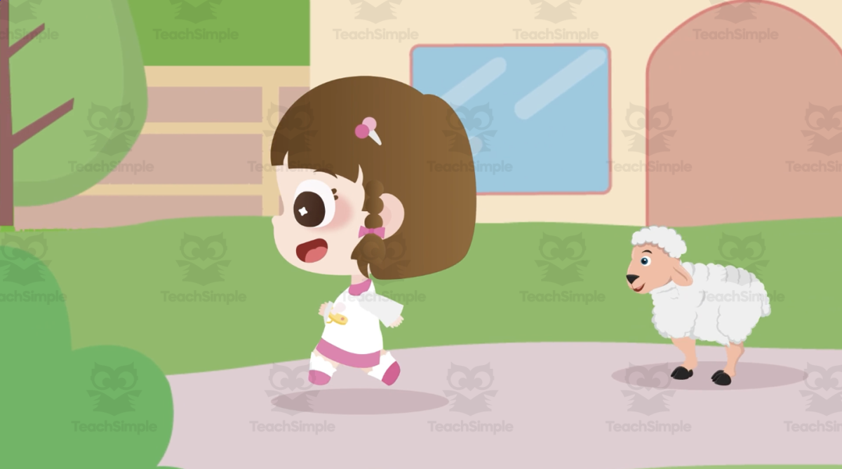 An educational teaching resource from Educational Voice entitled Mary Had a Little Lamb | Animated Song Videos downloadable at Teach Simple.