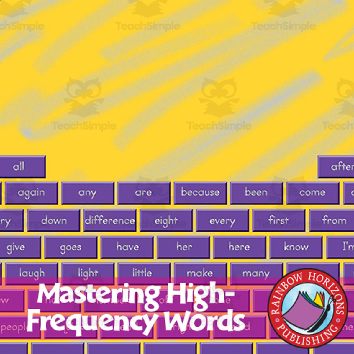 An educational teaching resource from Classroom Complete Press entitled Mastering High-Frequency Words - Word Wall Work downloadable at Teach Simple.