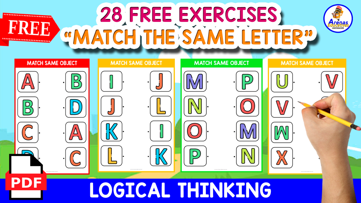 An educational teaching resource from EDITORIAL LAURA EDUCA entitled MATCH THE SIMILAR LETTER | ABC EXERCISES downloadable at Teach Simple.