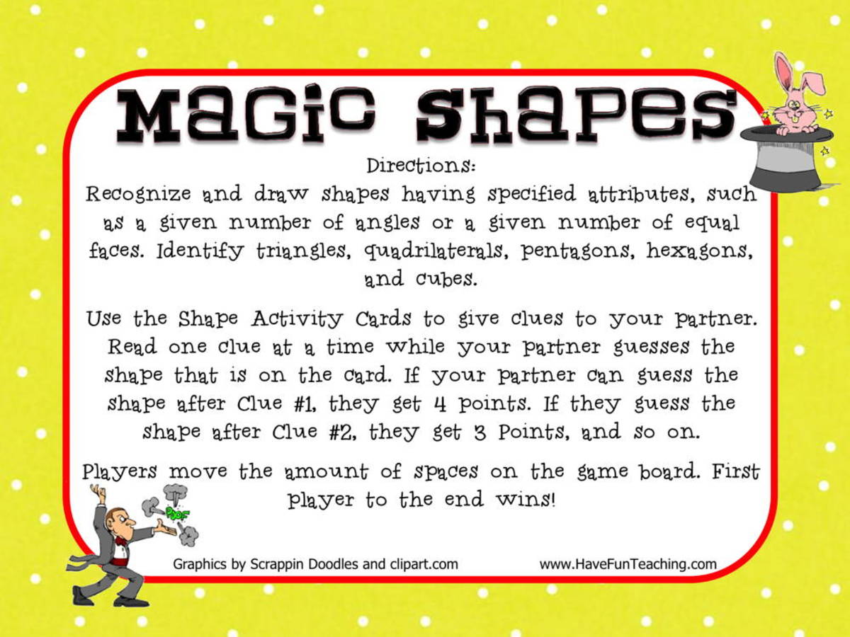 An educational teaching resource from Have Fun Teaching entitled Matching Shapes Activity downloadable at Teach Simple.