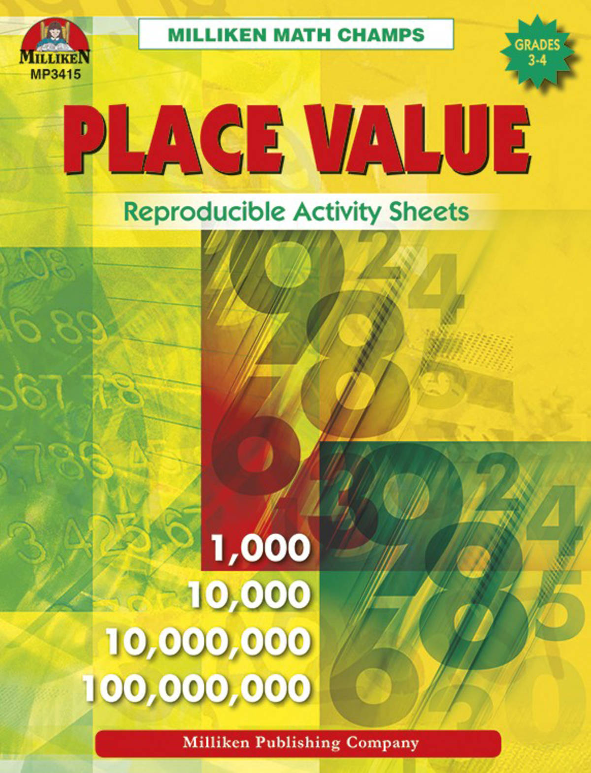 An educational teaching resource from Classroom Complete Press entitled Math Champs! Place Value downloadable at Teach Simple.