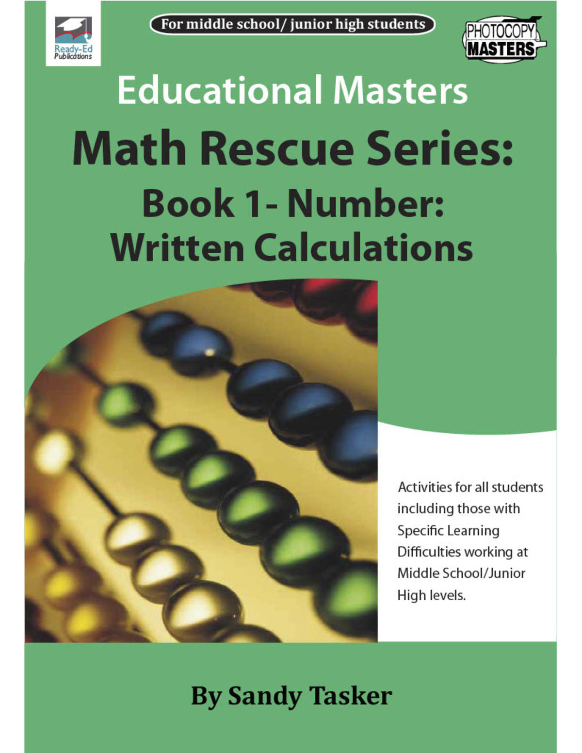 An educational teaching resource from Ready-Ed Publications entitled Math Rescue Series Book 1: Number - Written Calculations downloadable at Teach Simple.