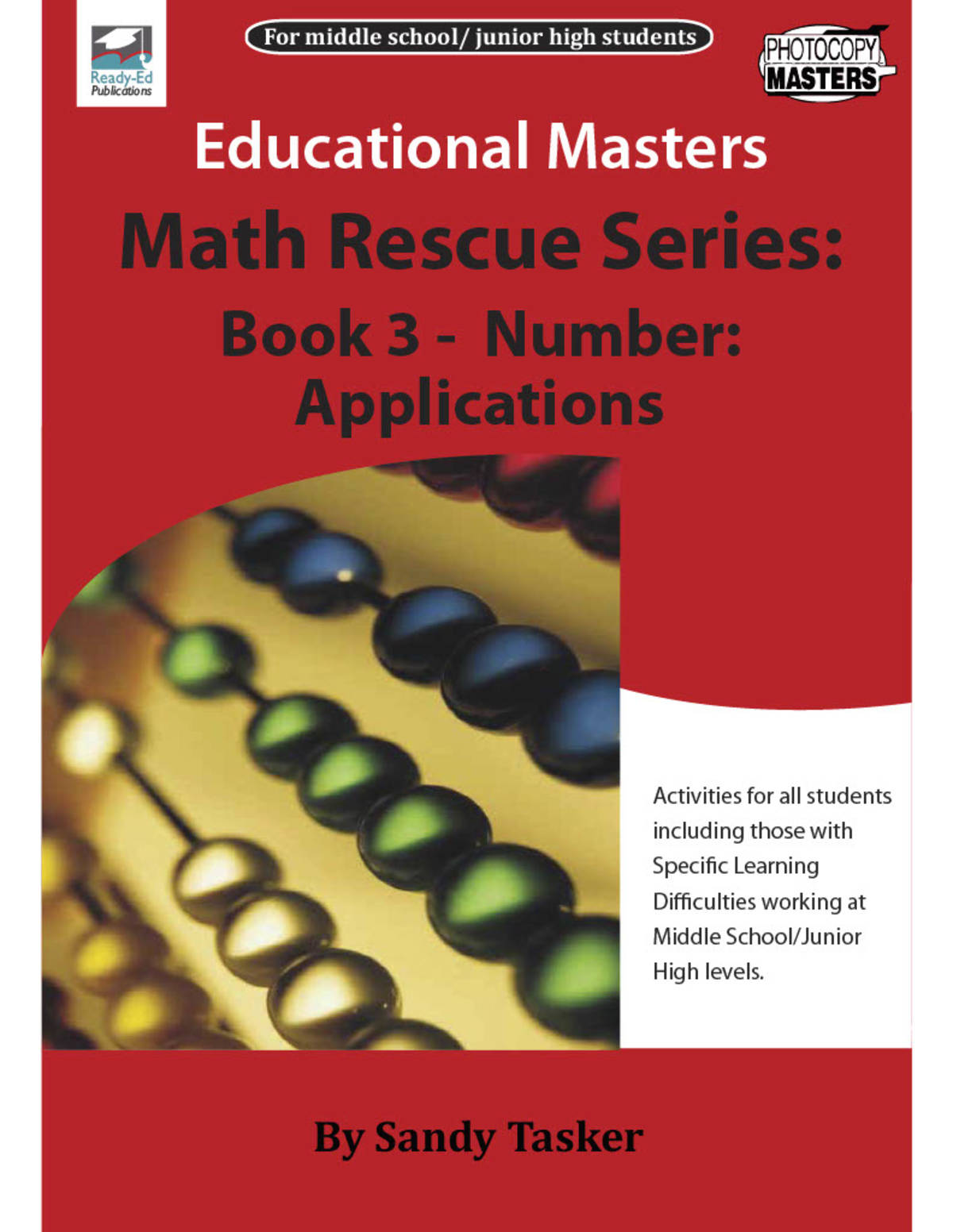 An educational teaching resource from Ready-Ed Publications entitled Math Rescue Series Book 3: Number - Applications downloadable at Teach Simple.
