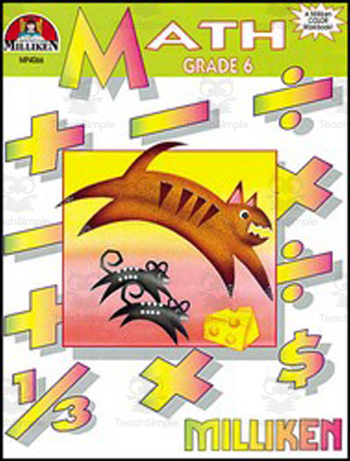 An educational teaching resource from Classroom Complete Press entitled Math Workbook - Grade 6 downloadable at Teach Simple.