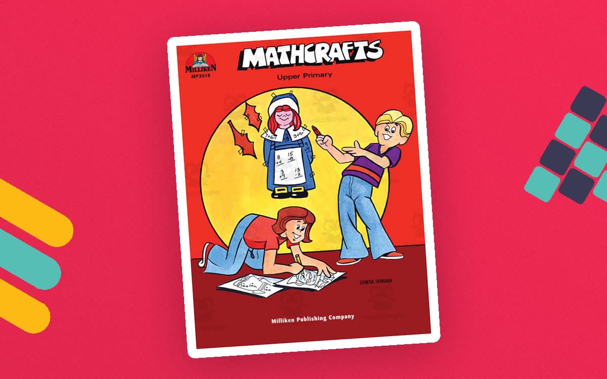 An educational teaching resource from Classroom Complete Press entitled MathCrafts - Upper Primary downloadable at Teach Simple.