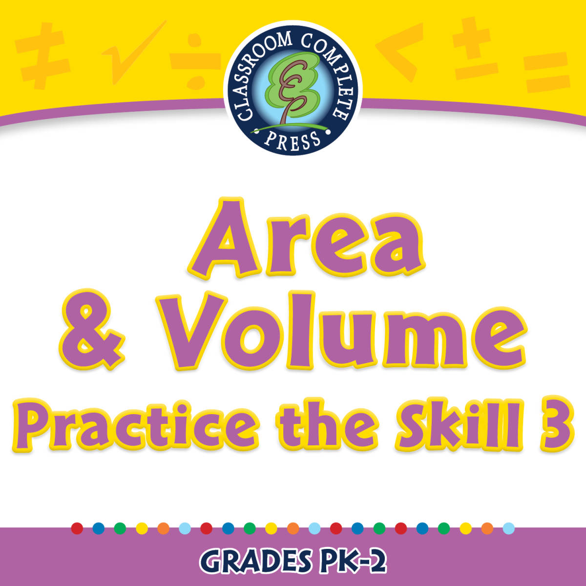 An educational teaching resource from Classroom Complete Press entitled Measurement: Area & Volume - Practice the Skill 3 - MAC Software downloadable at Teach Simple.
